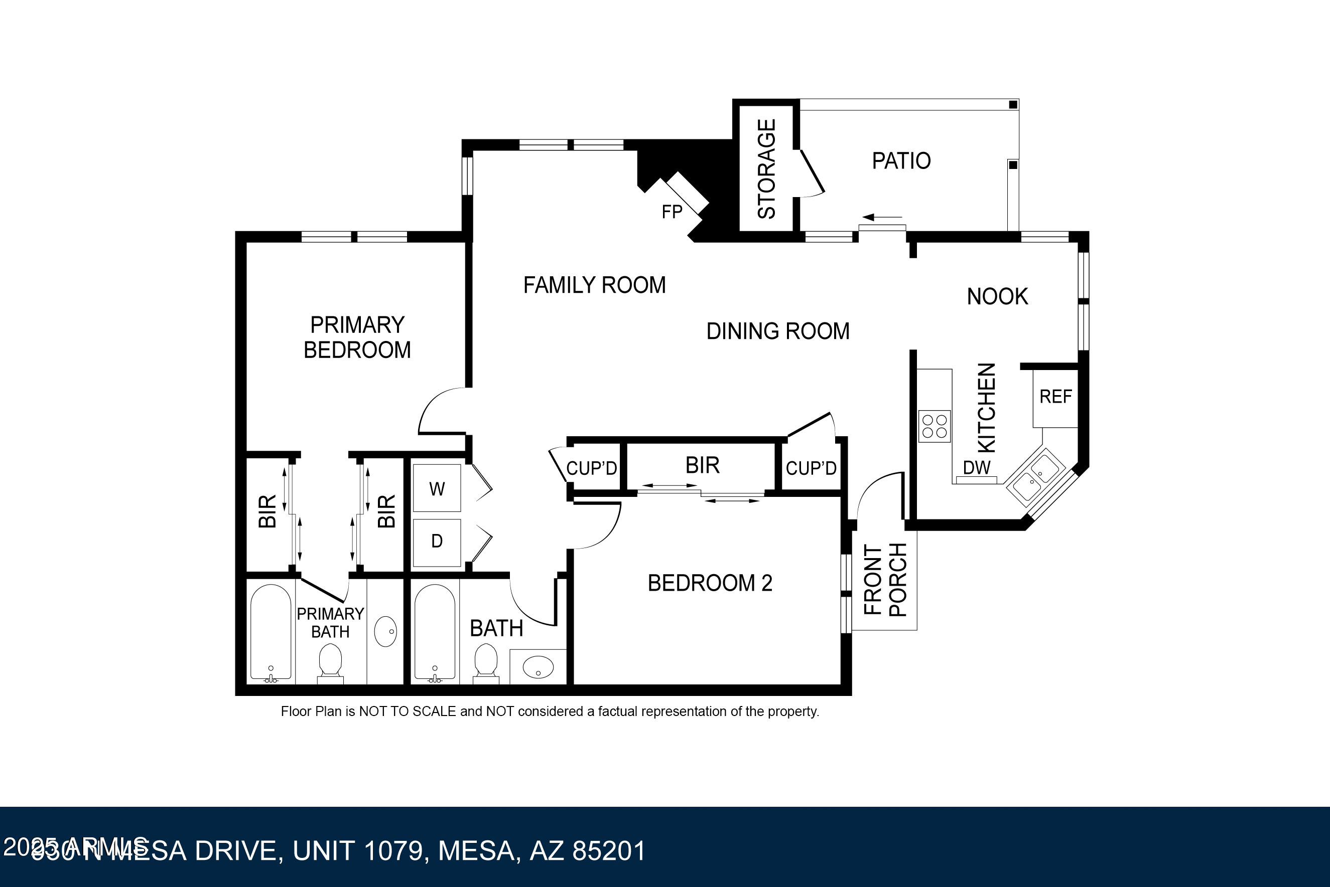 930 N MESA Drive Unit: 1079