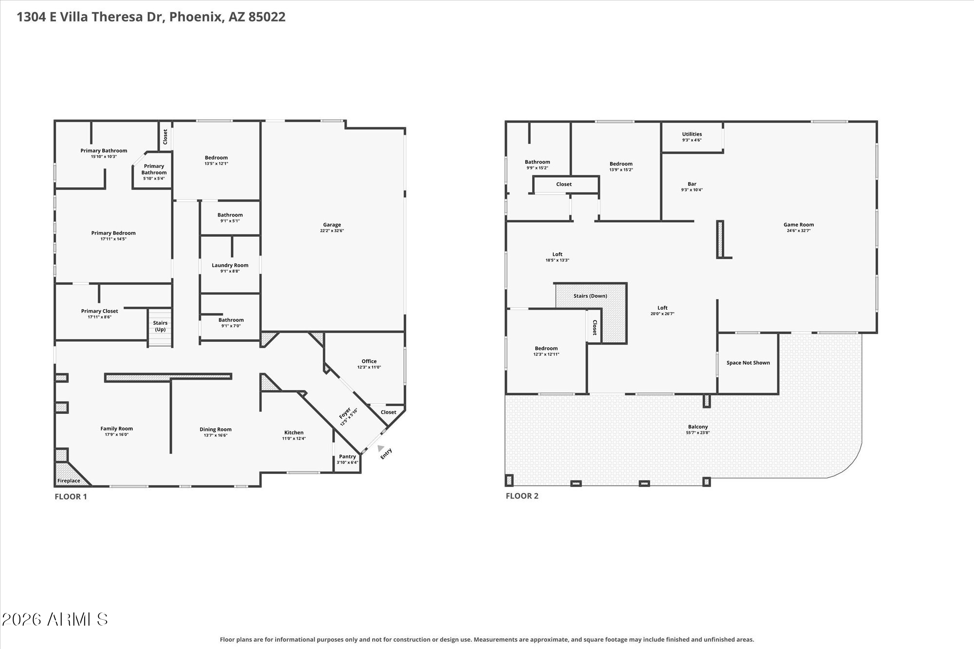 1304 E VILLA THERESA Drive