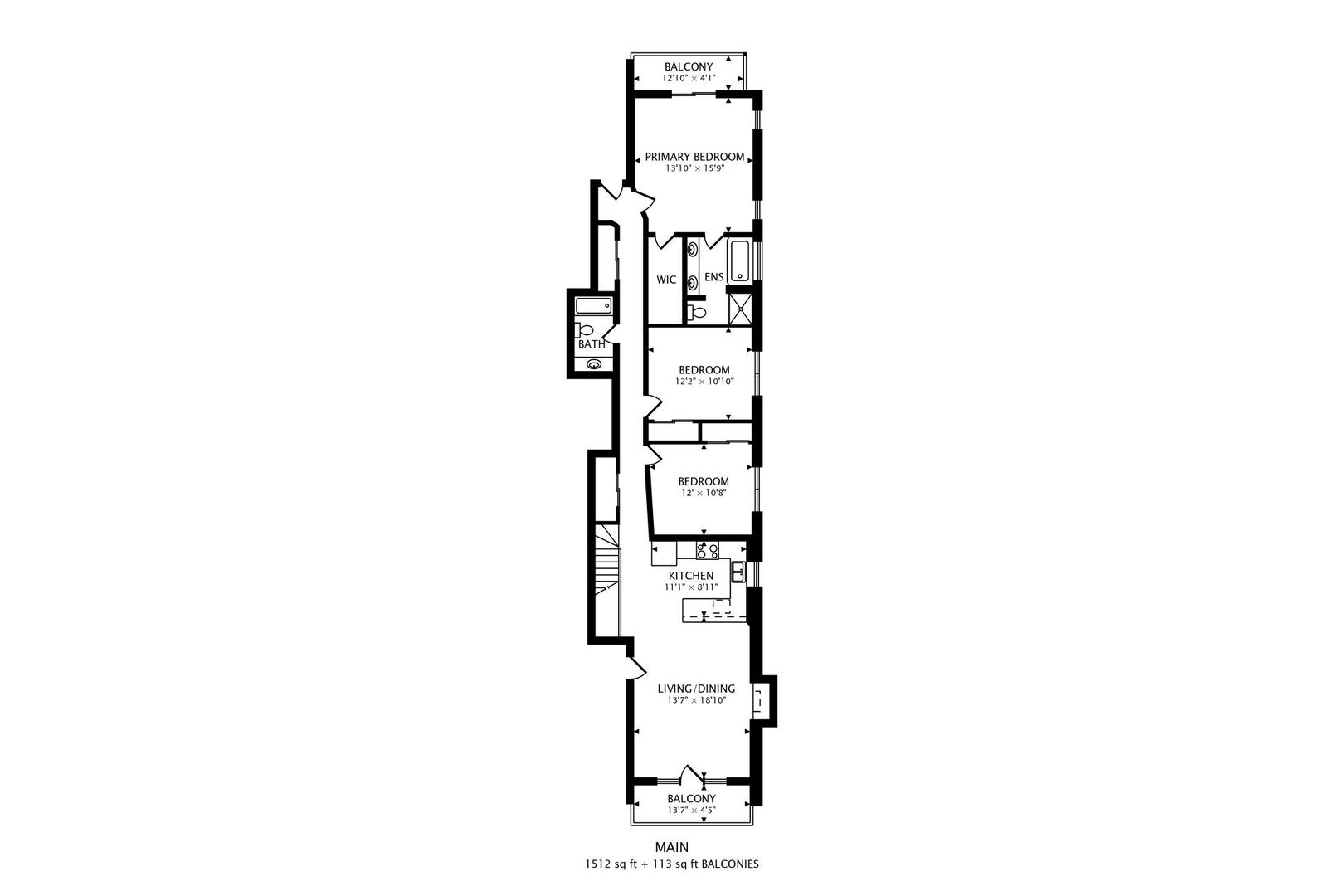 4443 S Indiana Avenue Unit: 1S