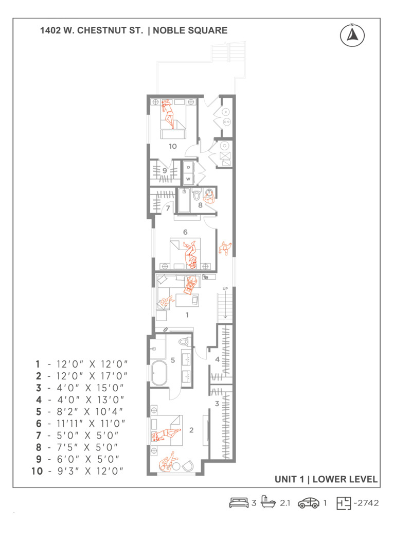 1402 W Chestnut Street Unit: 1