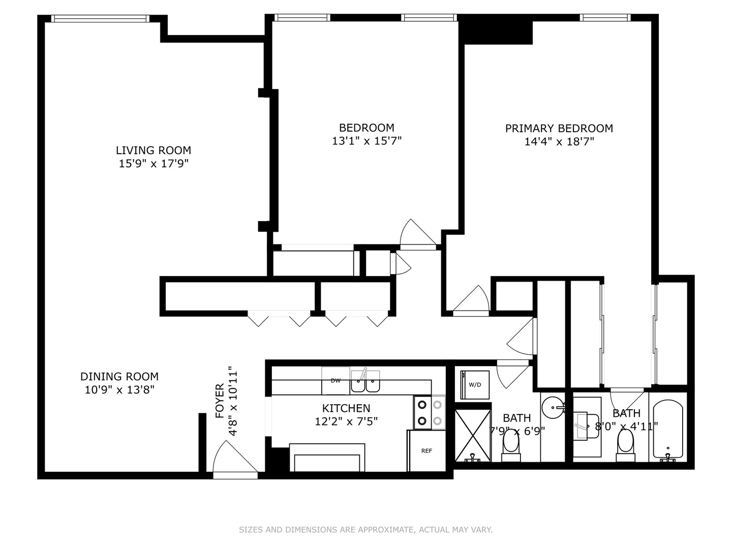 2100 N Lincoln Park West Unit: 5AN
