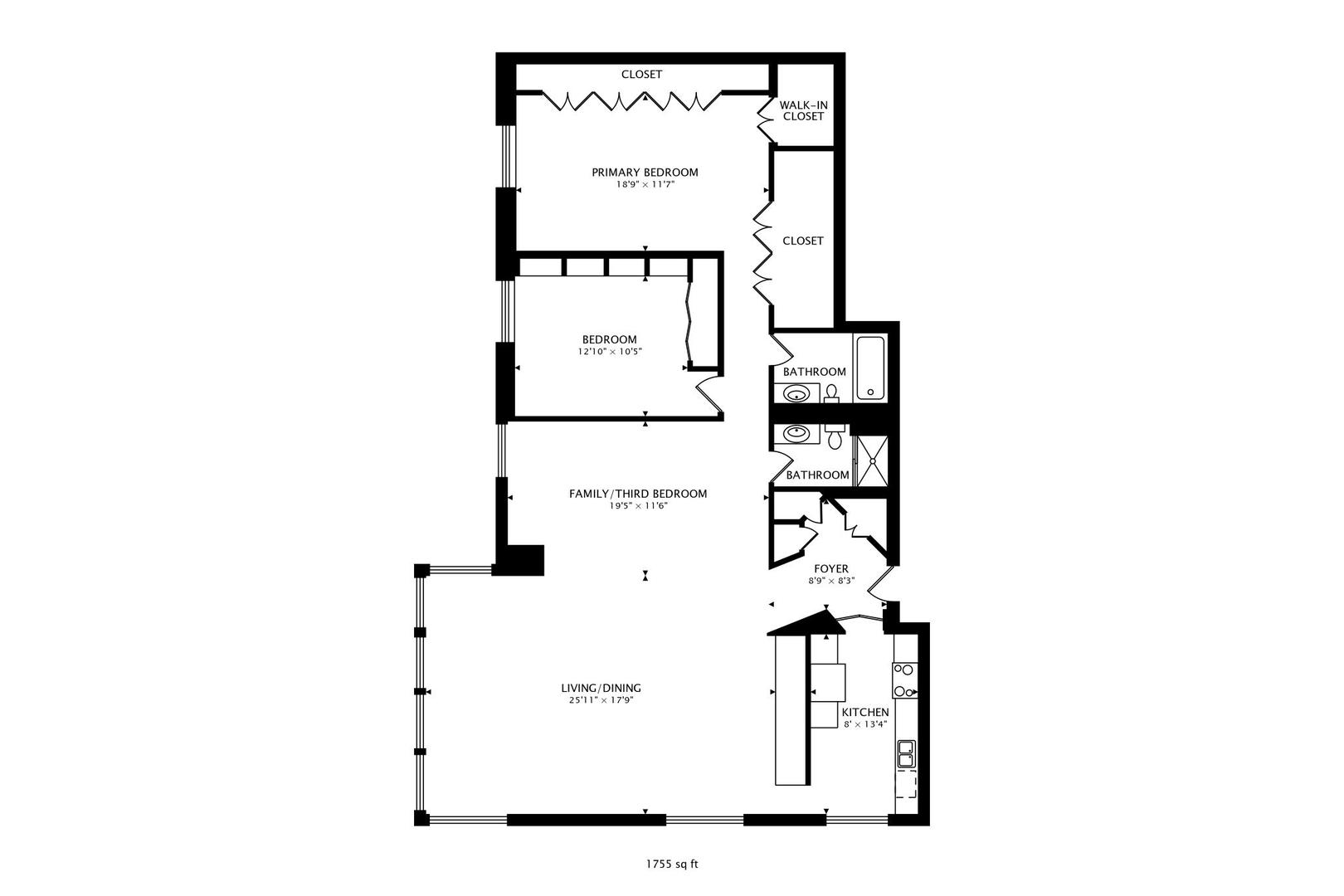 100 E Bellevue Place Unit: 14B