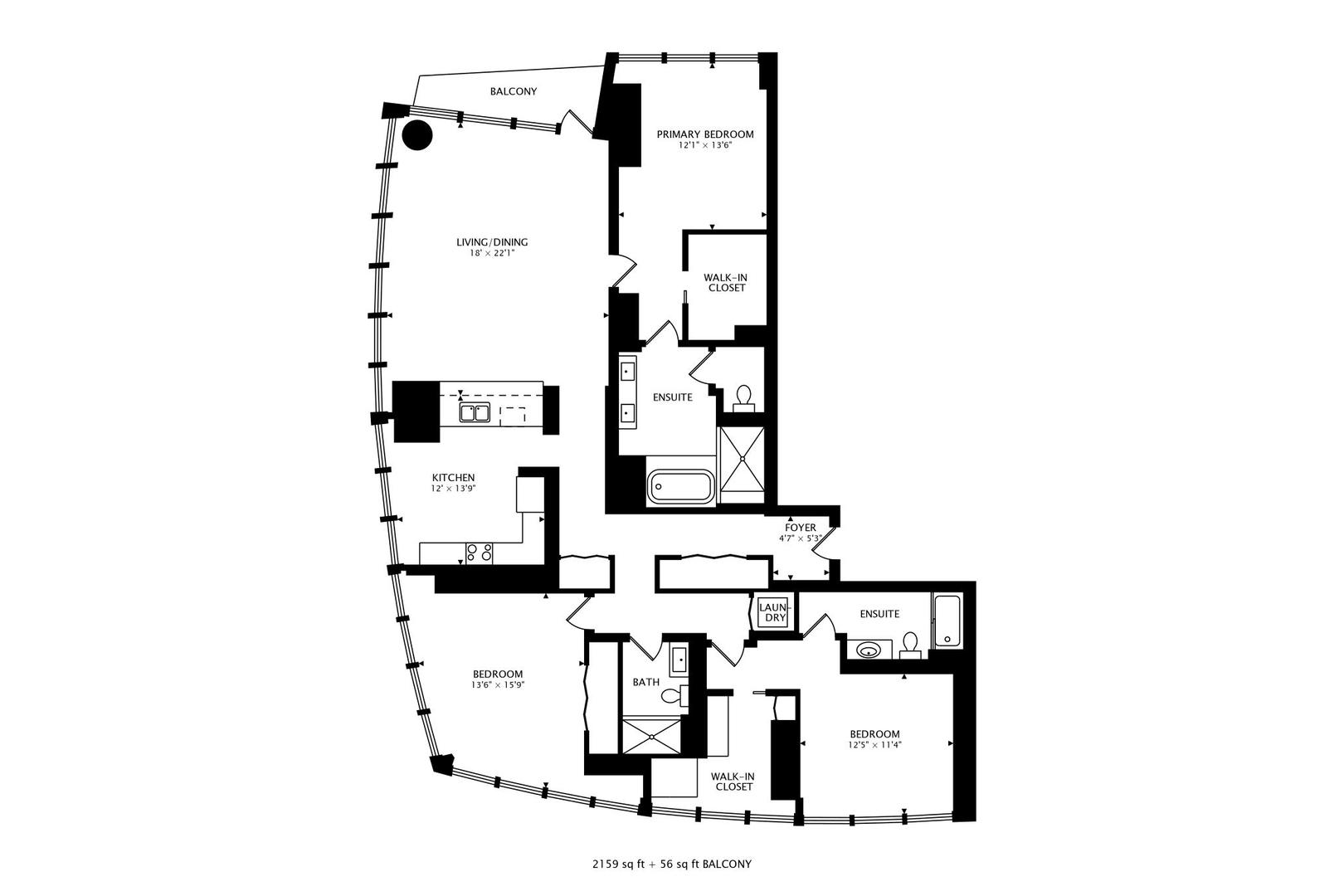 1211 S Prairie Avenue Unit: 3906