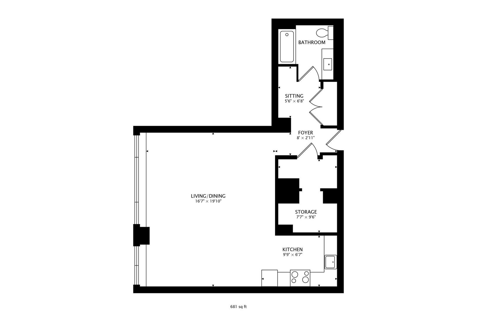 4250 N Marine Drive Unit: 2324