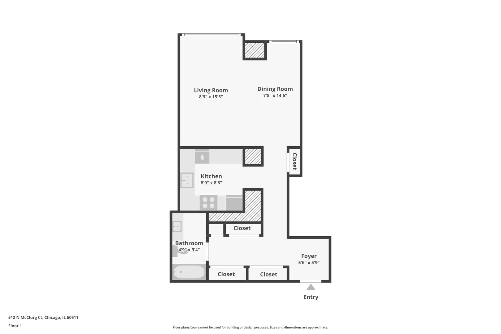 512 N Mcclurg Court Unit: 3809