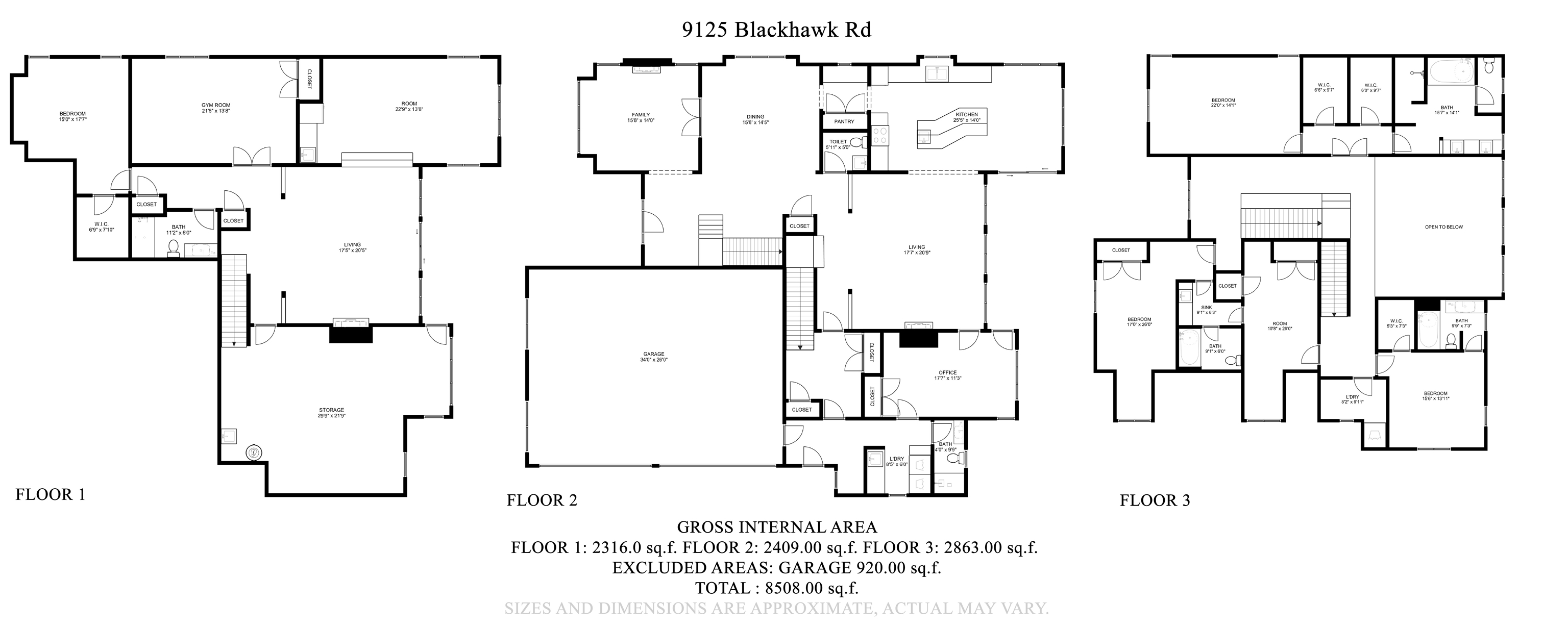 9125 Blackhawk Road
