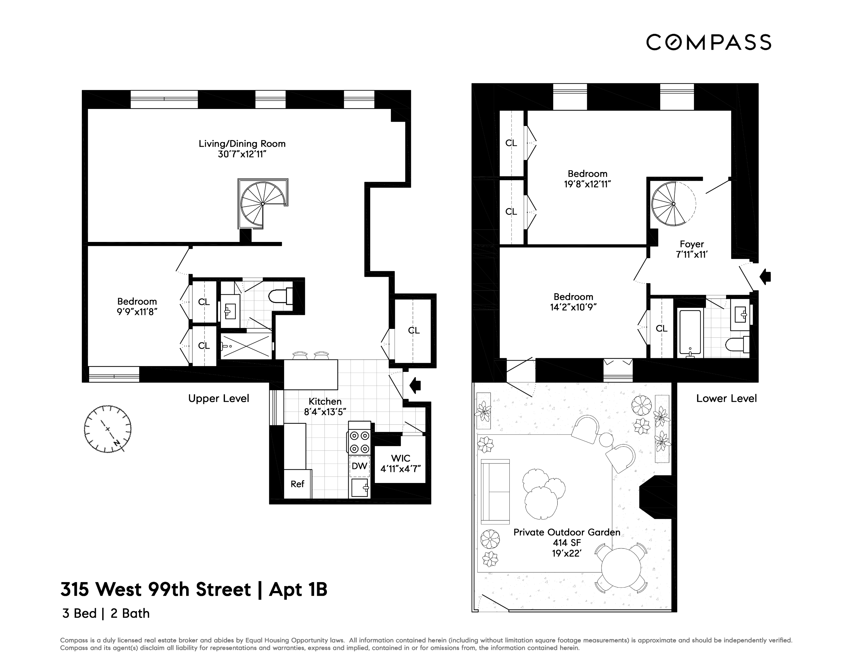 315 W 99th Street 1B