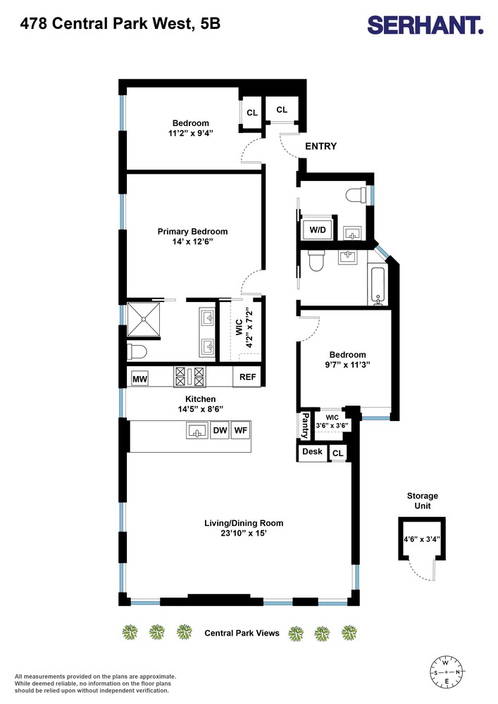 478 CENTRAL Park W 5B
