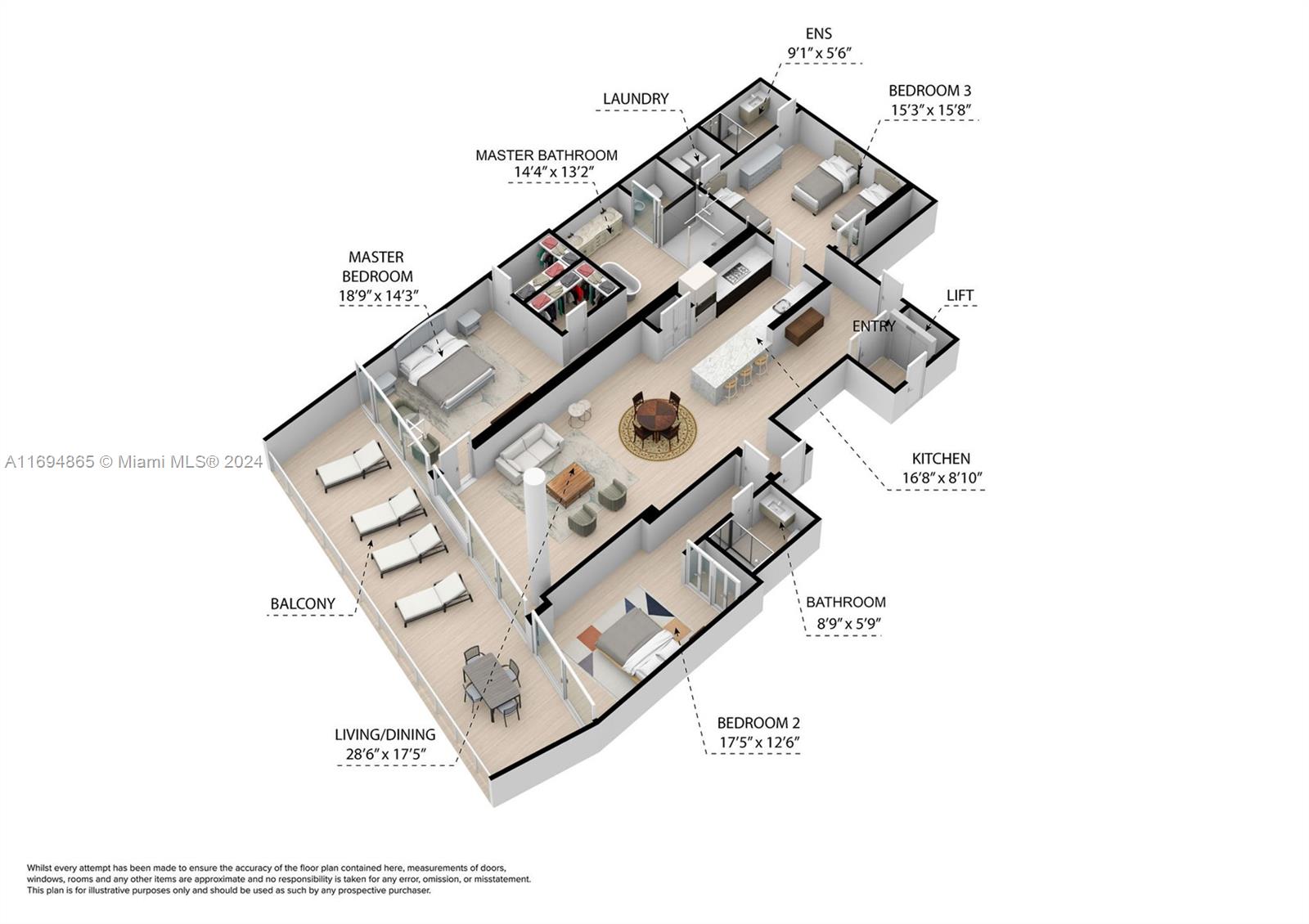 9001 Collins Ave # 605 Unit: S-605