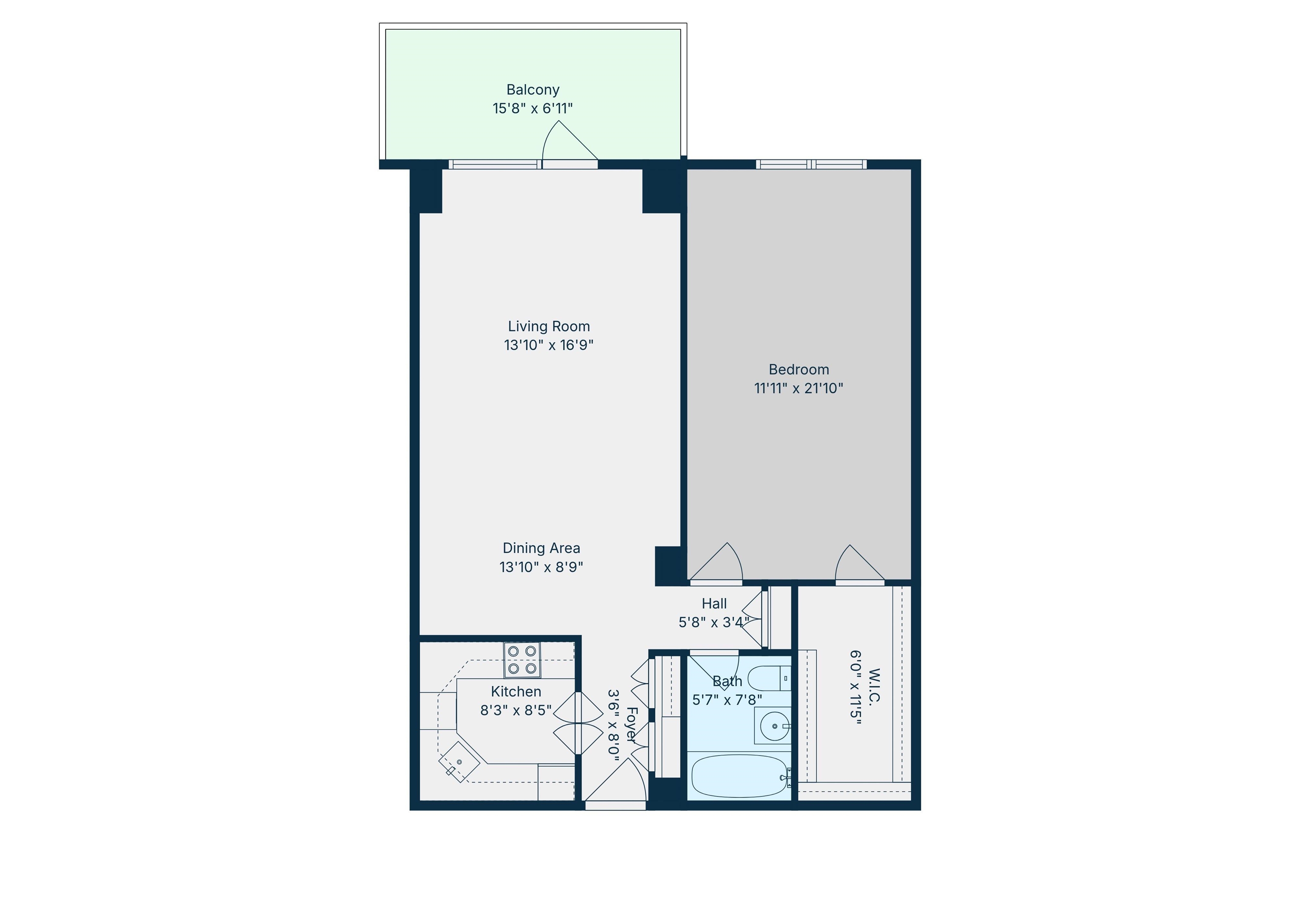 7855 BLVD EAST Unit: 19G