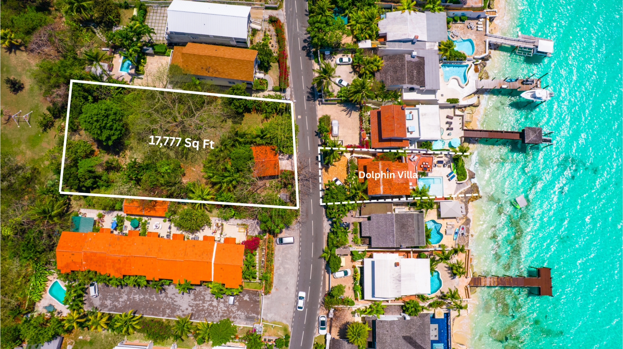 DOLPHINS VILLA & LOT OFB
