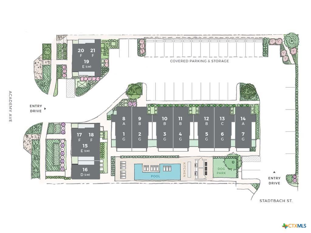 1208 N Academy Ave UNIT 2203