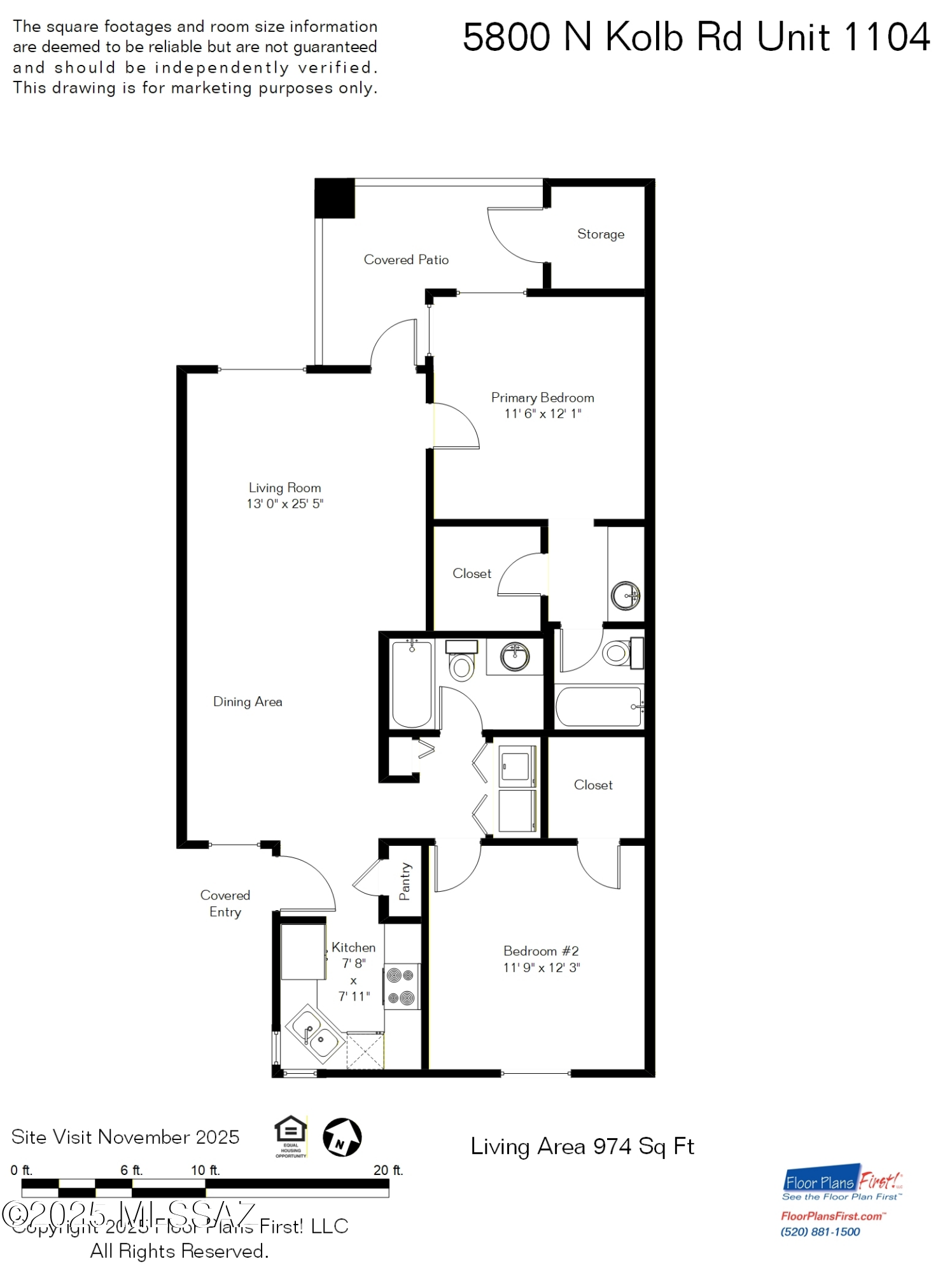 5800 N Kolb Lane Unit: 1104