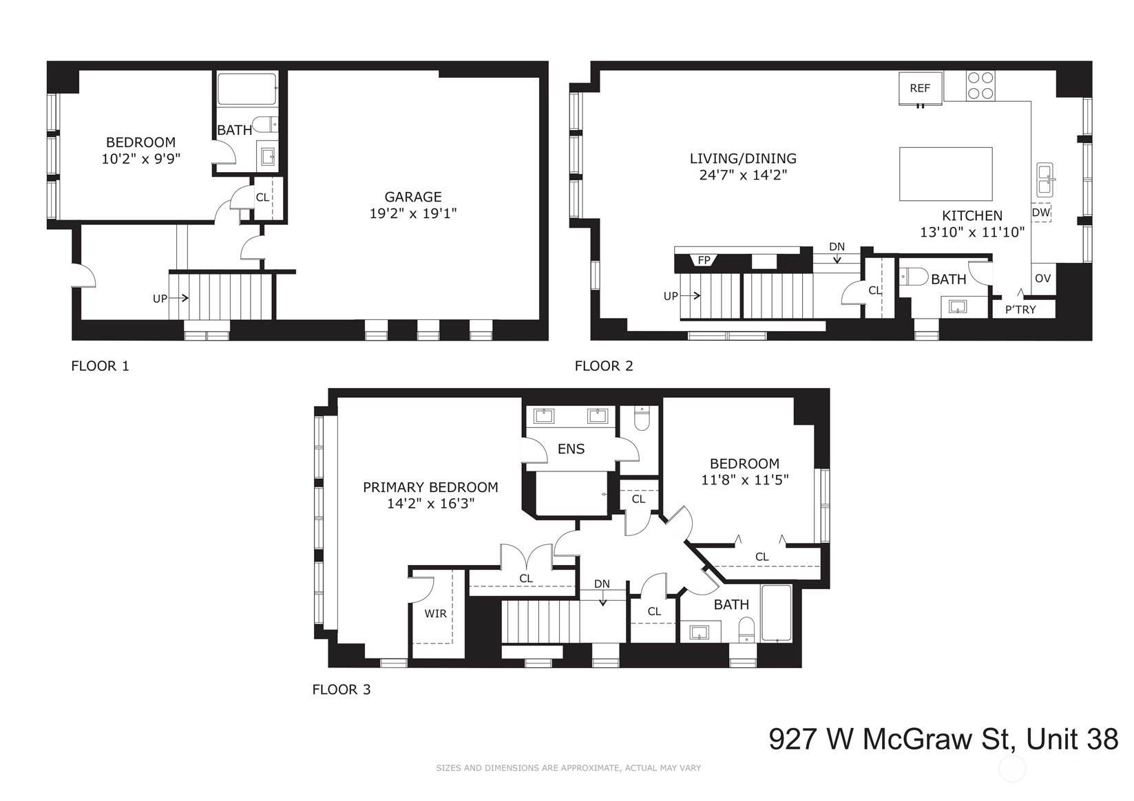 927 W McGraw Street Unit: 38