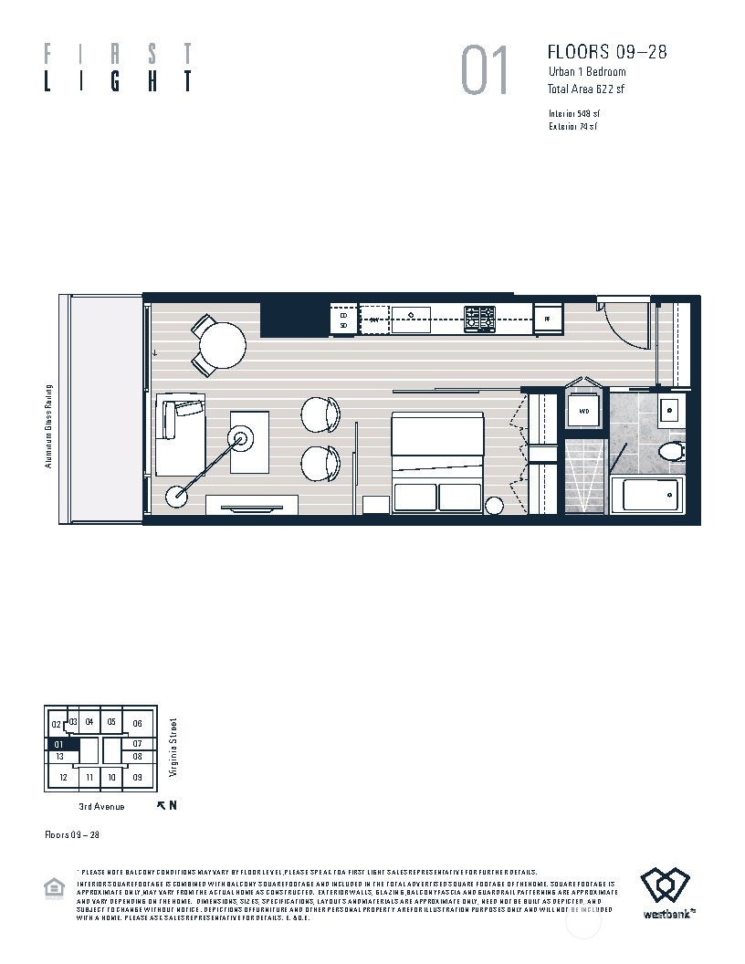 300 Virginia Street Unit: 1401