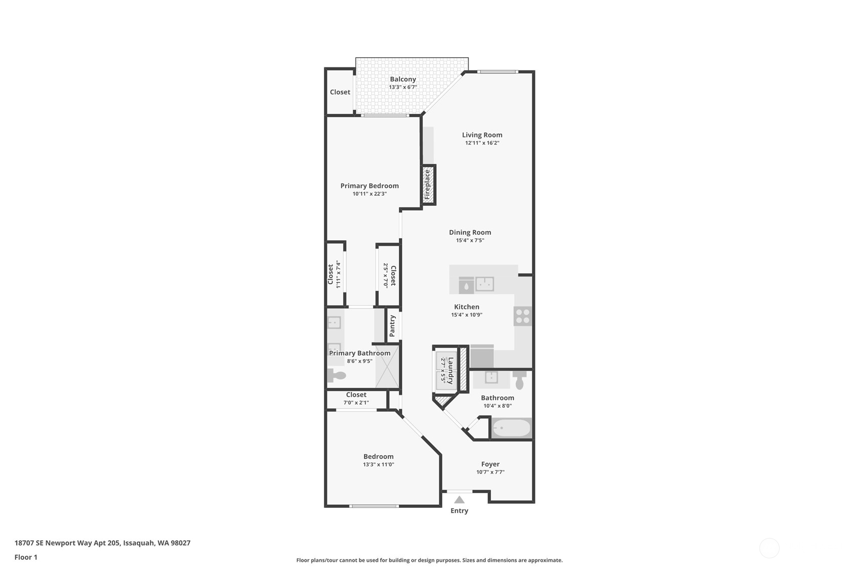 18707 SE Newport Way Unit: 205