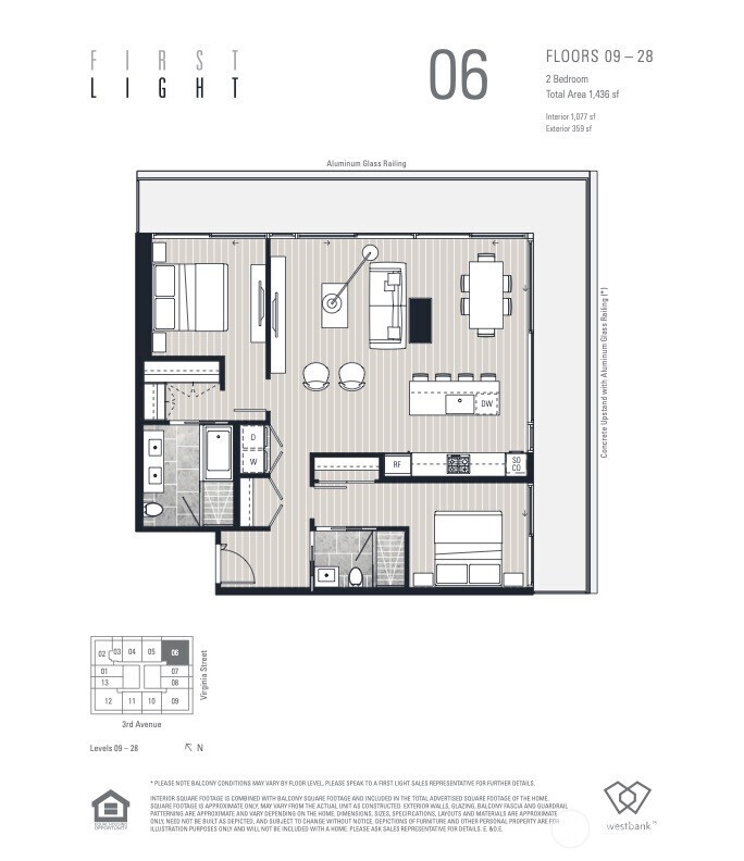 300 Virginia Street Unit: 1706