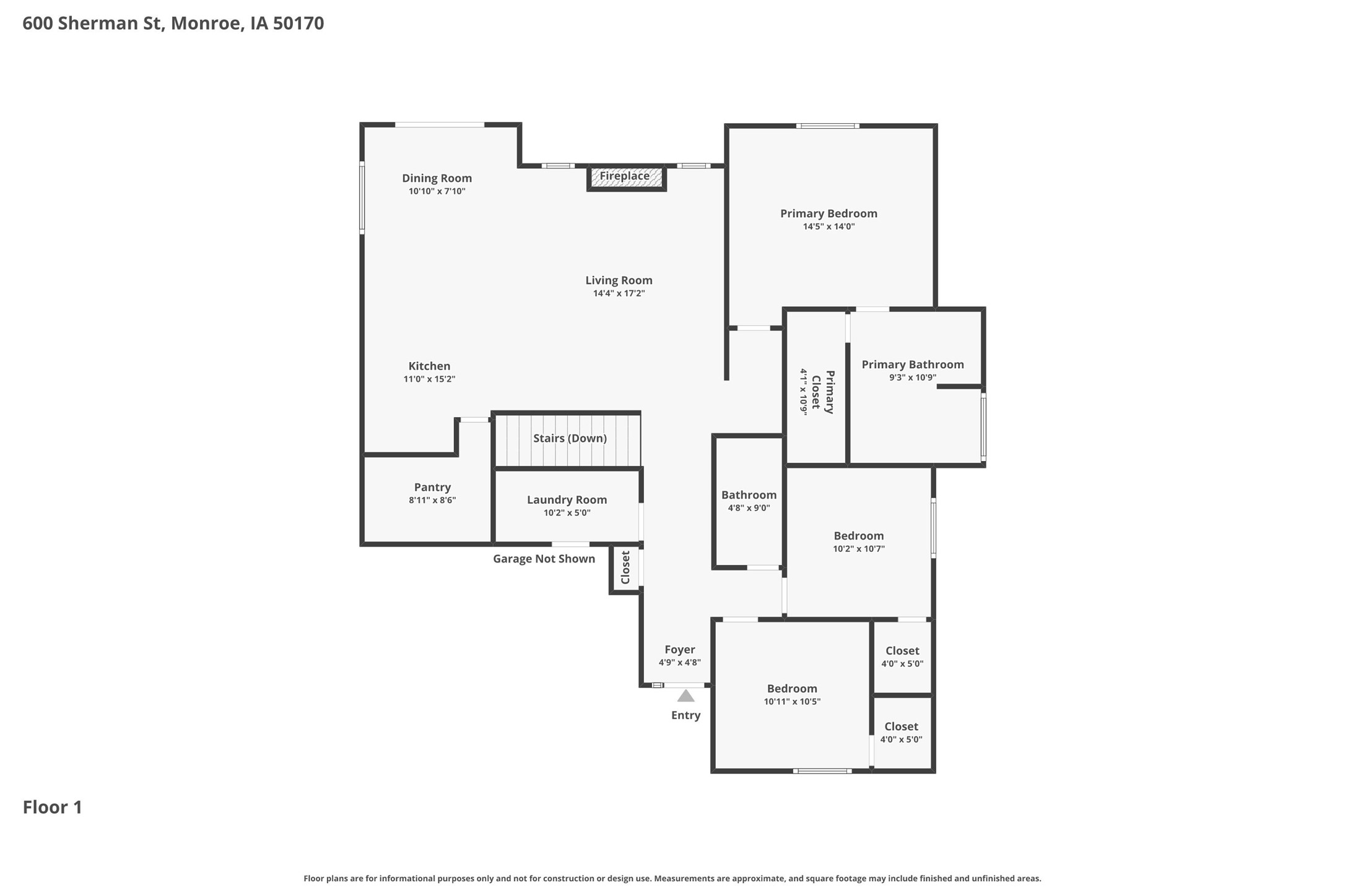 600 W Sherman Street