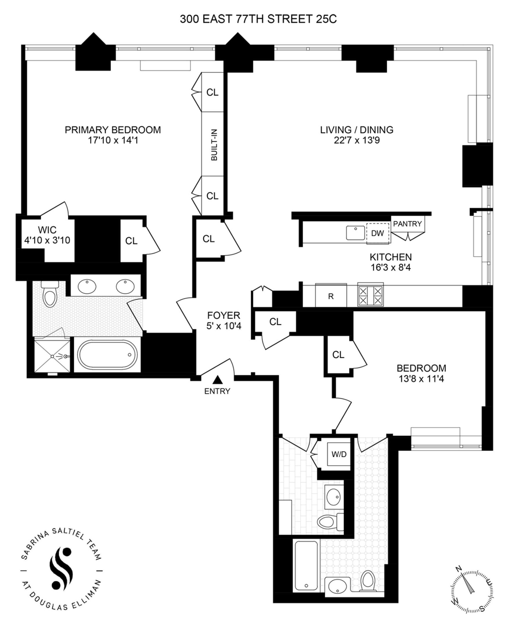 300 E 77TH Street 25C