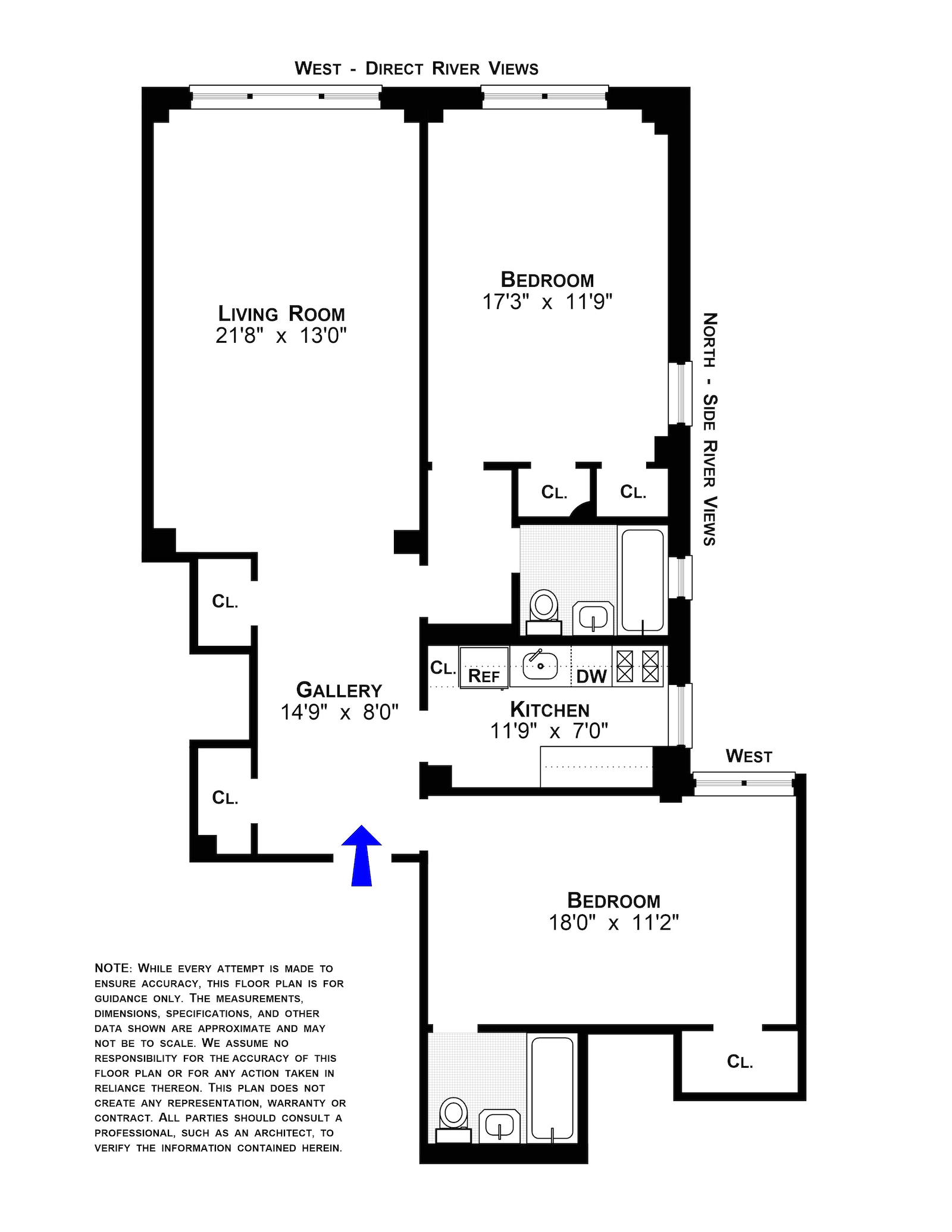 11 RIVERSIDE Drive 15LW