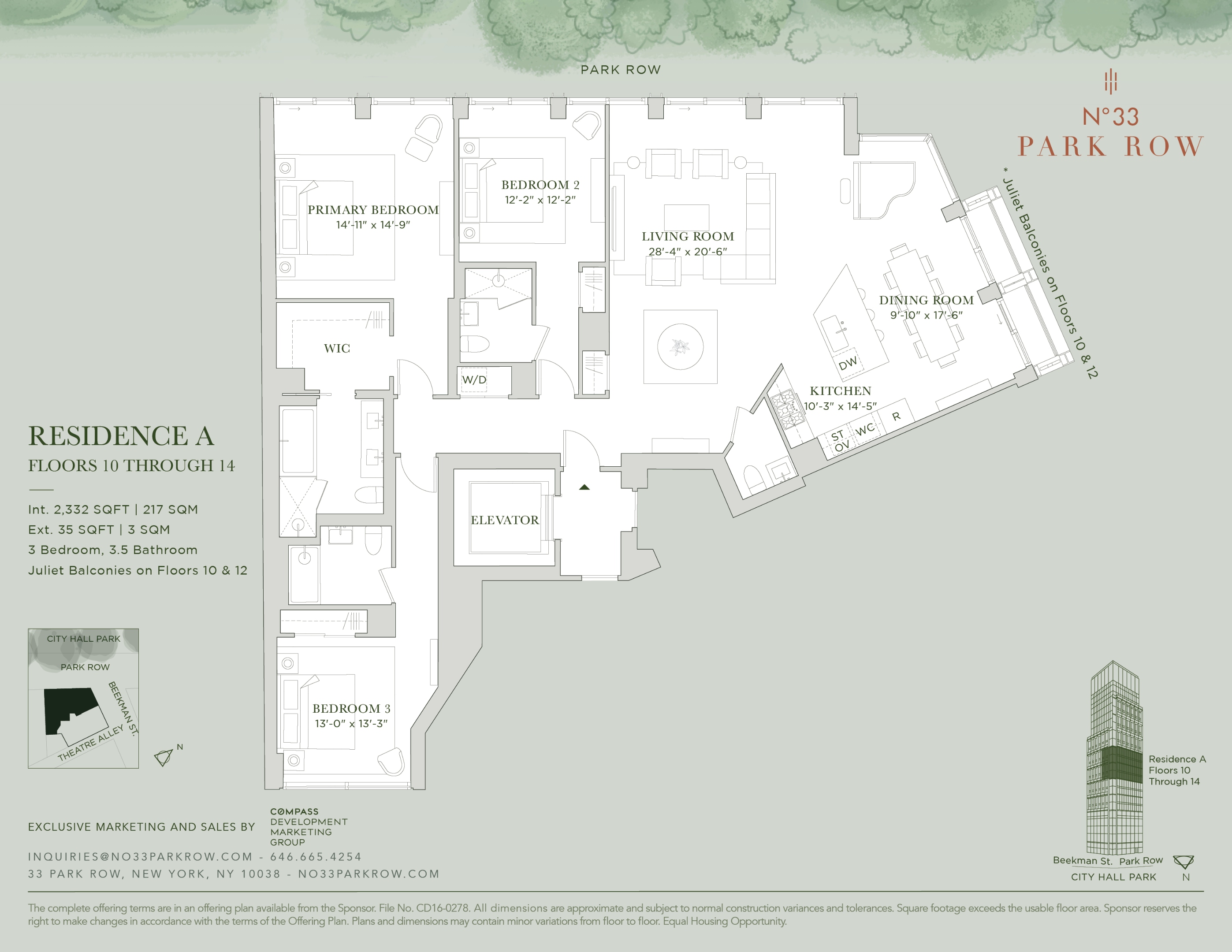 33 Park Row 11A