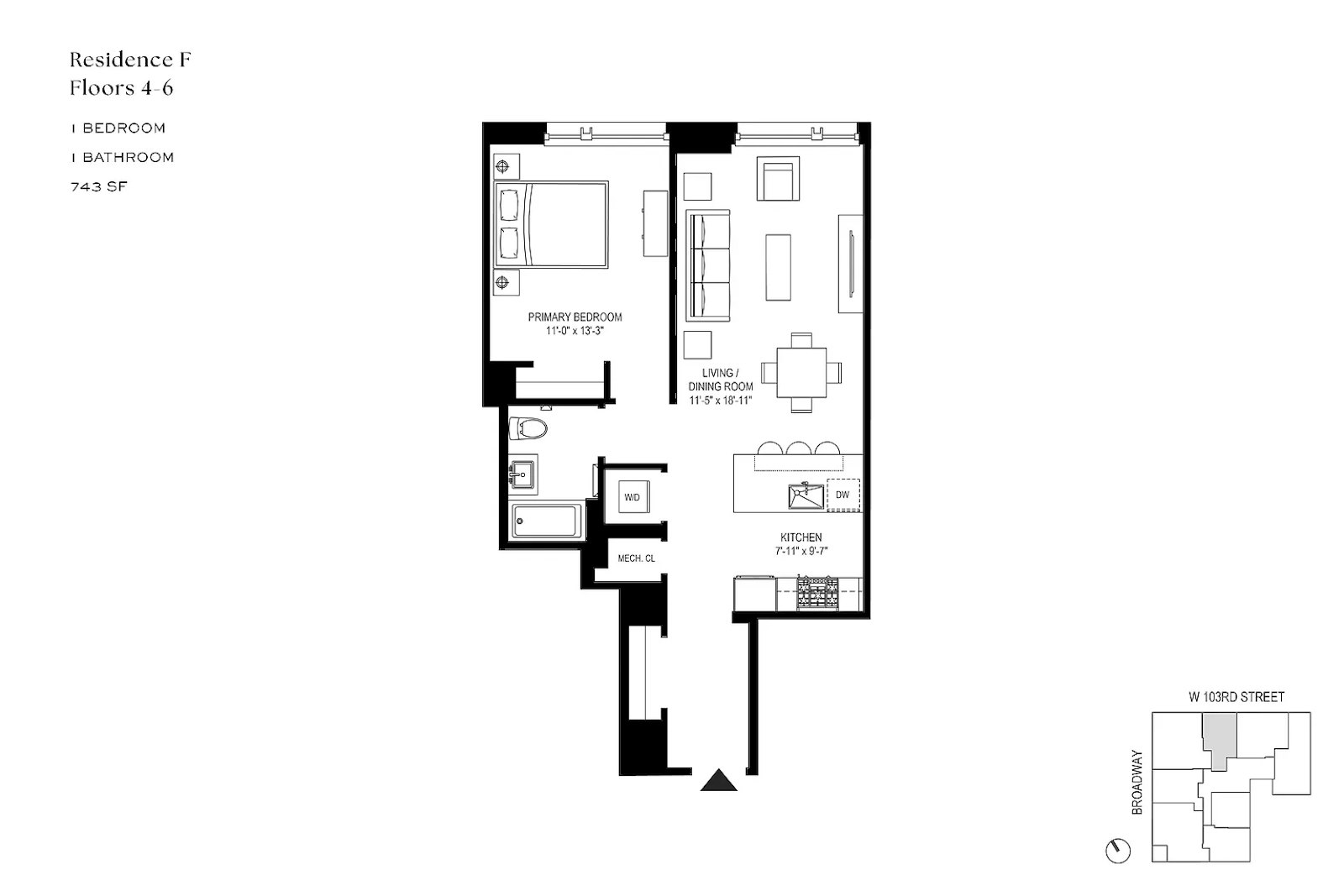 218 W 103RD Street 3F