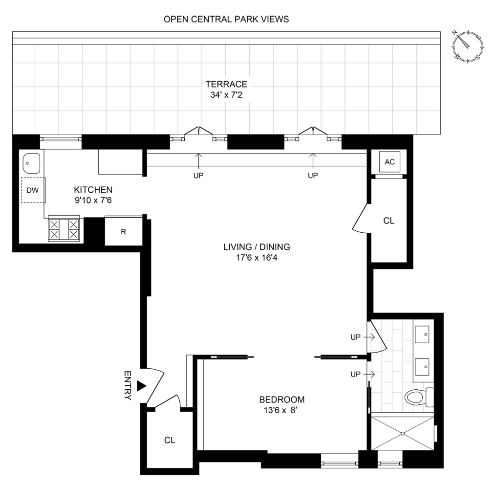 25 Central Park West, #20R