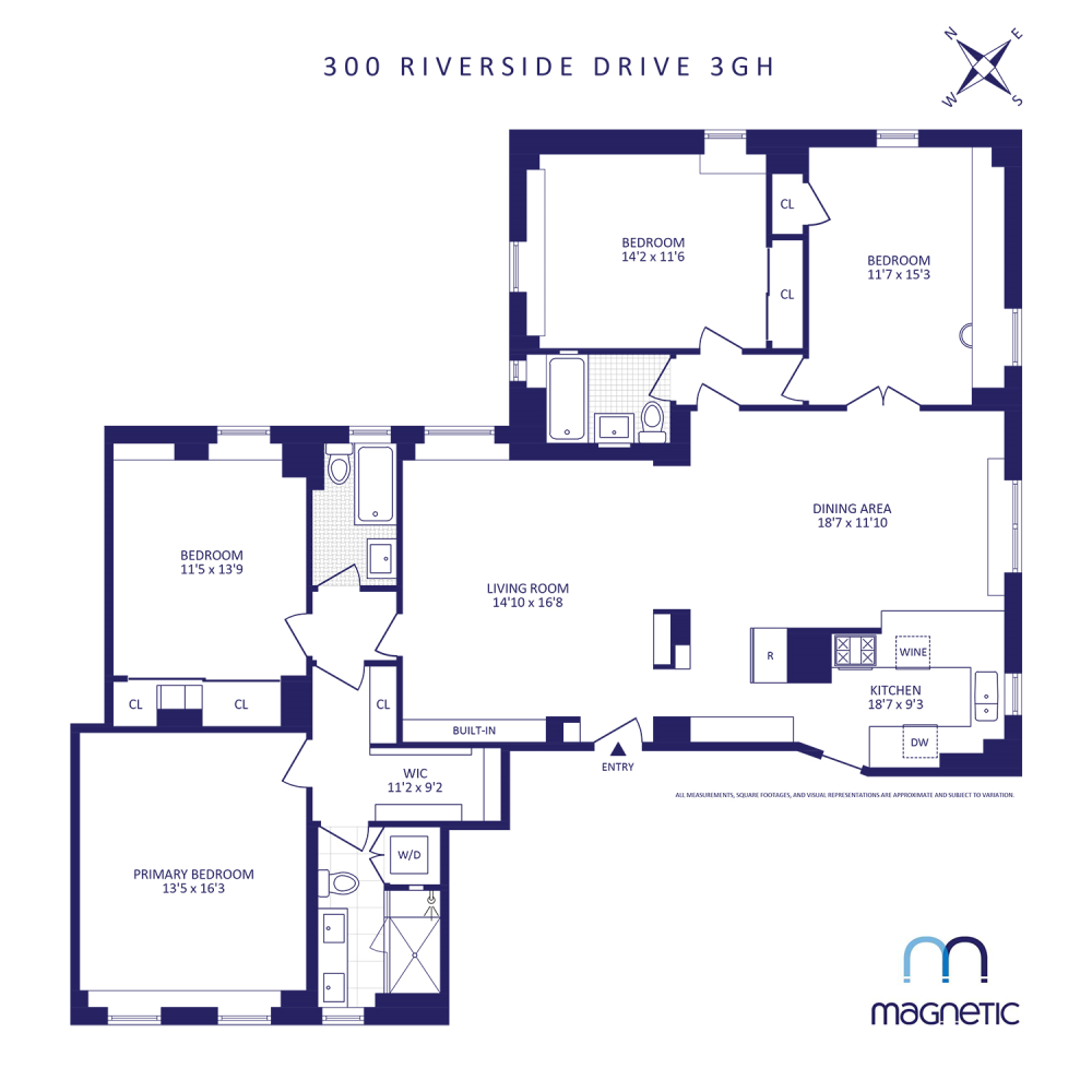 300 Riverside Drive, #3GH