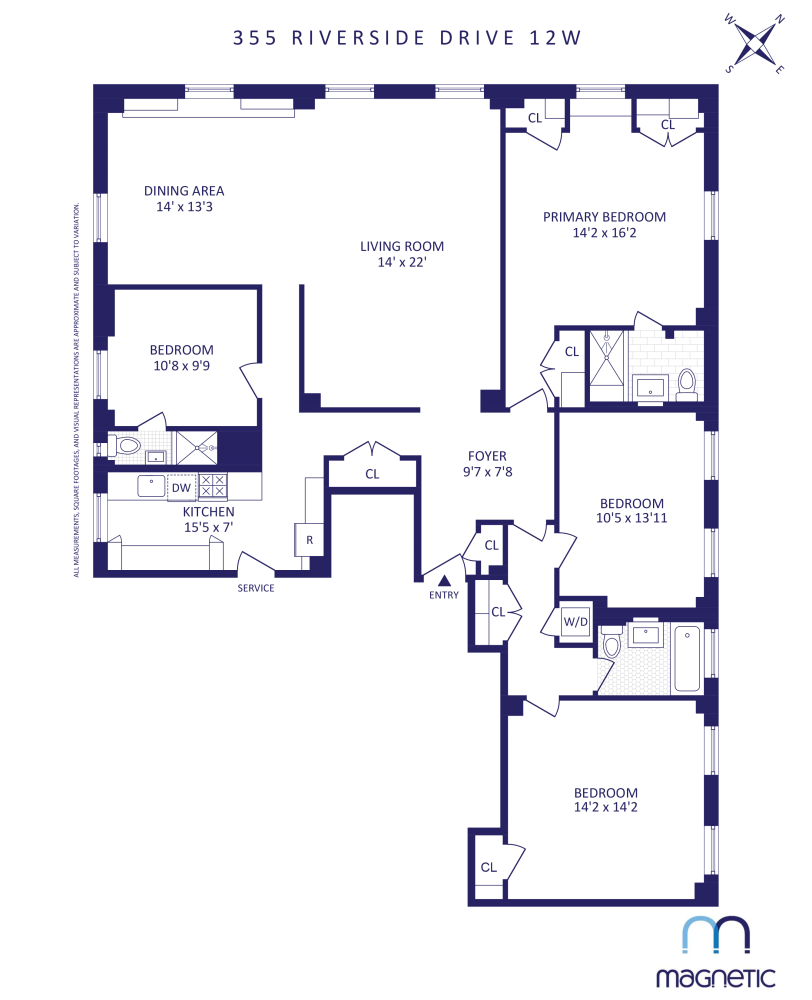 355 Riverside Drive, #12W