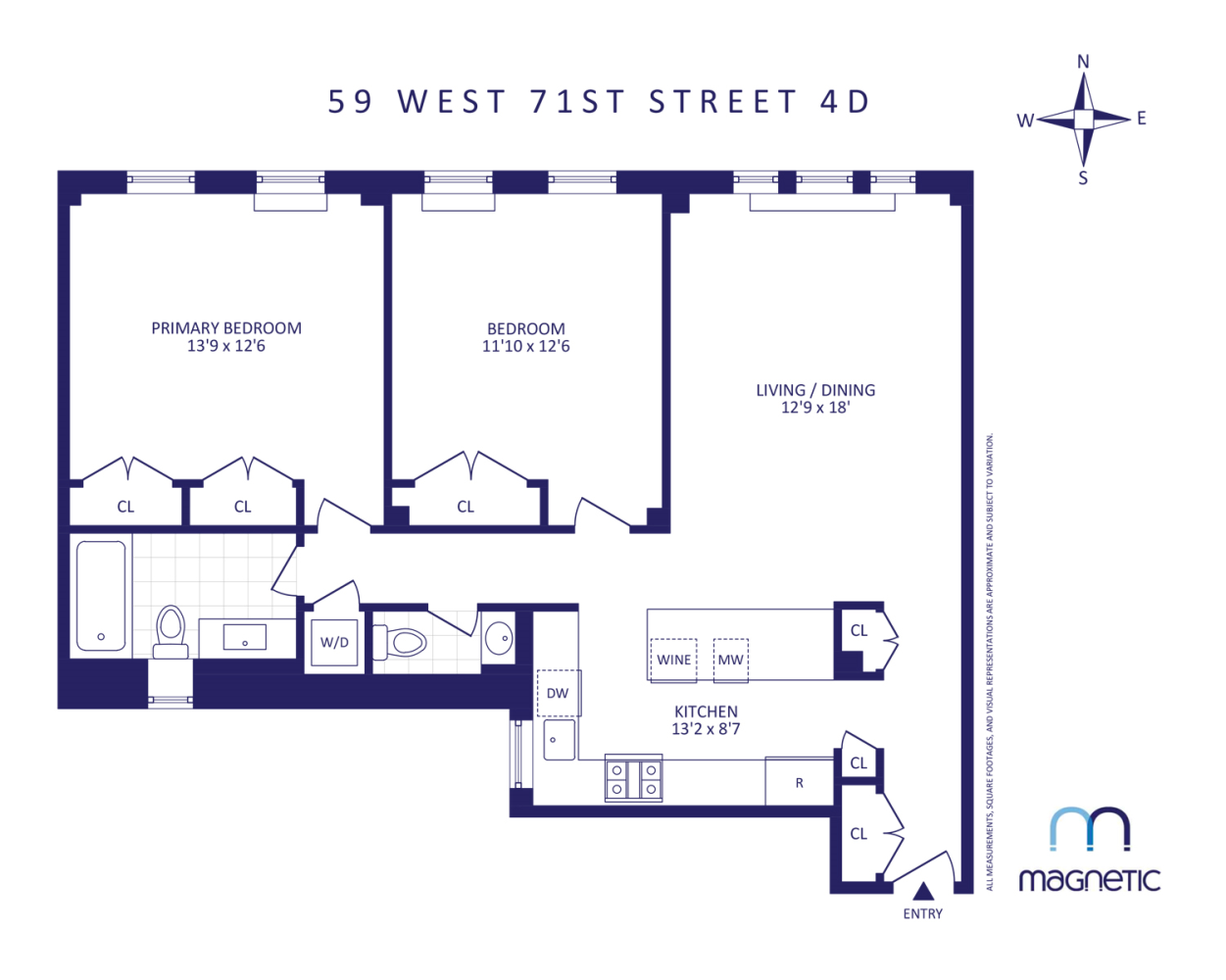 59 W 71ST Street 4D