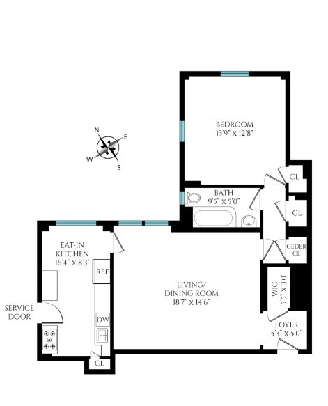 390 RIVERSIDE Drive 4D