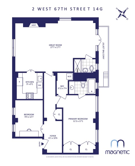 2 W 67TH Street 14G