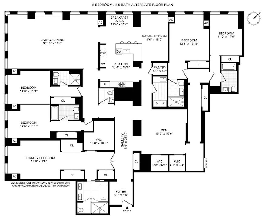 50 W 66TH Street 17F