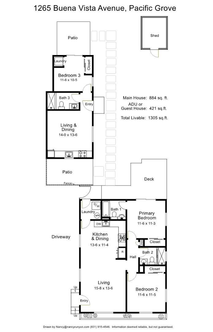 1265-1265A Buena Vista AVE