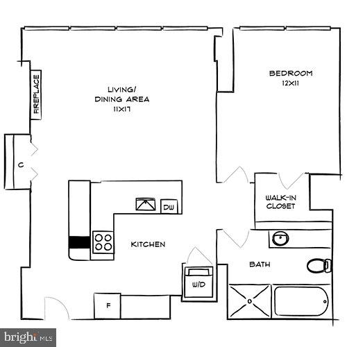 2200 Benjamin Franklin Pkwy #1b-W1906