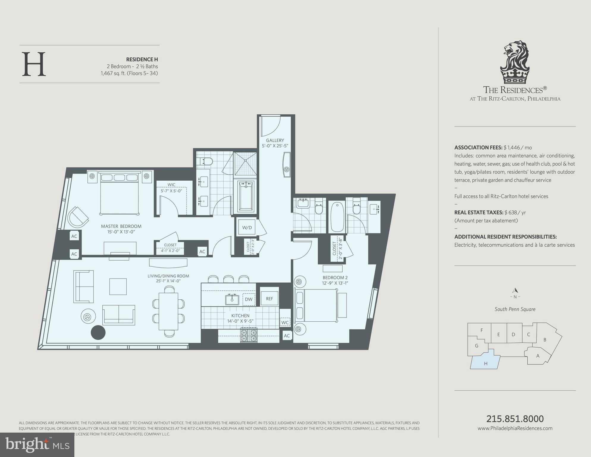 1414 S PENN SQUARE 19H