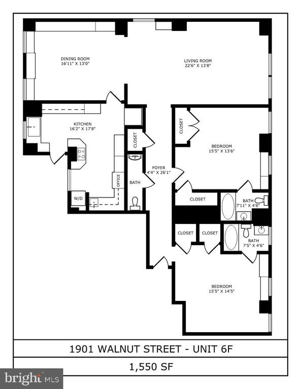 1901 WALNUT STREET 6F