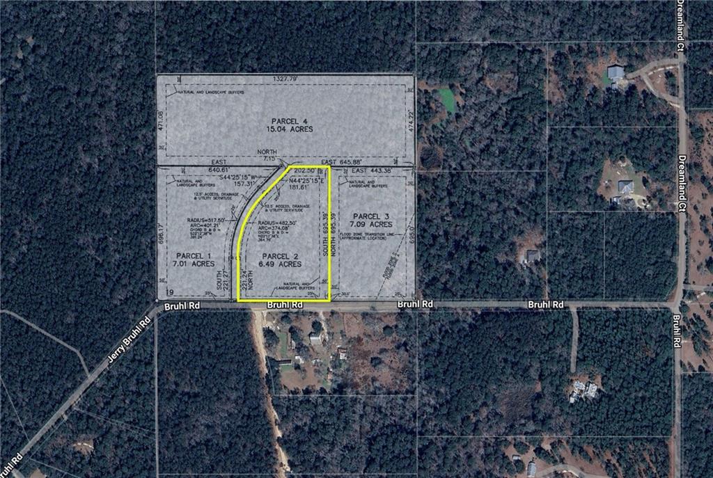 Parcel 2 (6.49) ACRES BRUHL Road