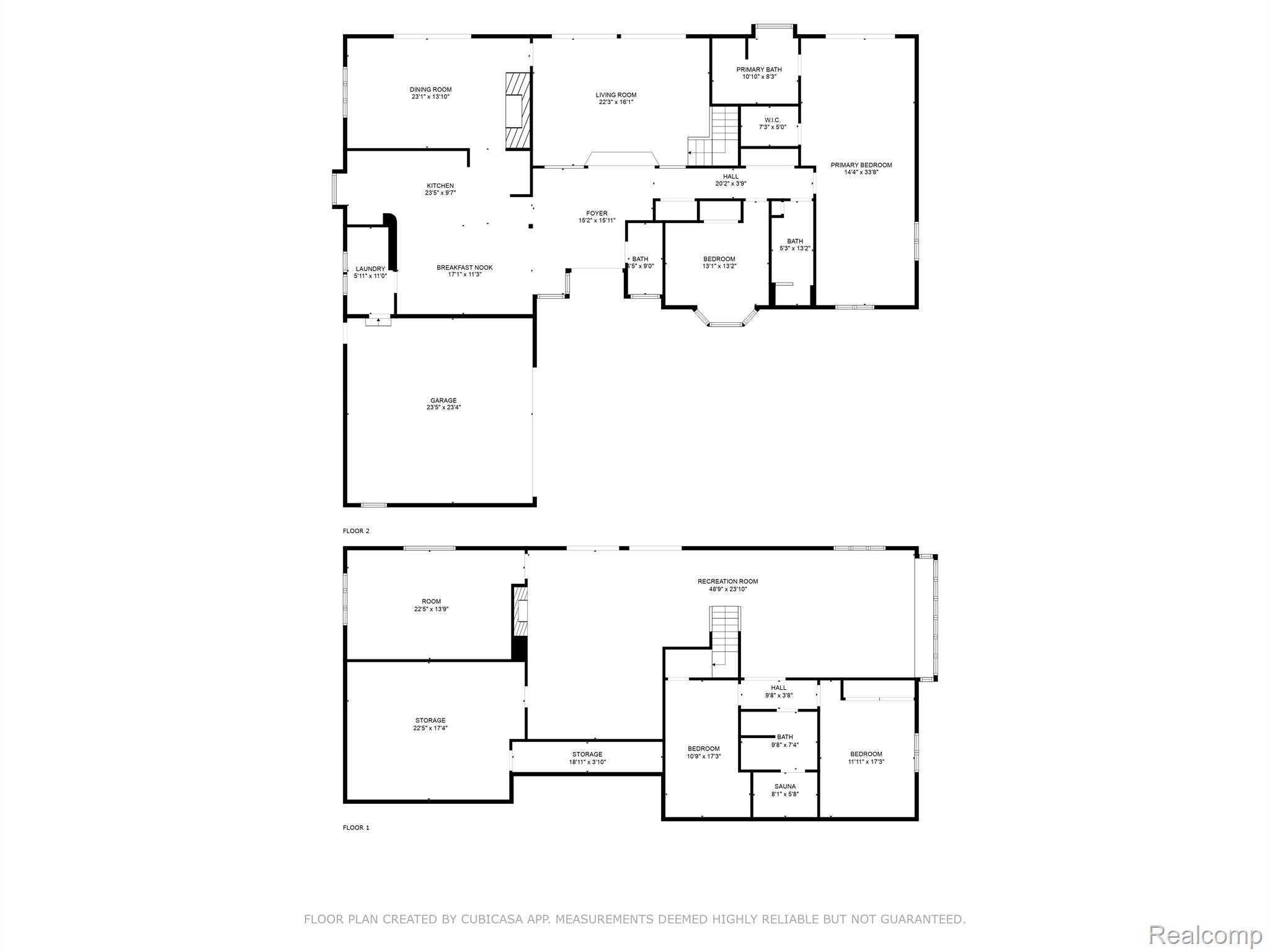 1725 LONG LAKE SHORE Drive