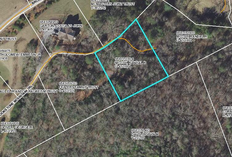 Lot 29 Brookstone Mtn. Trail