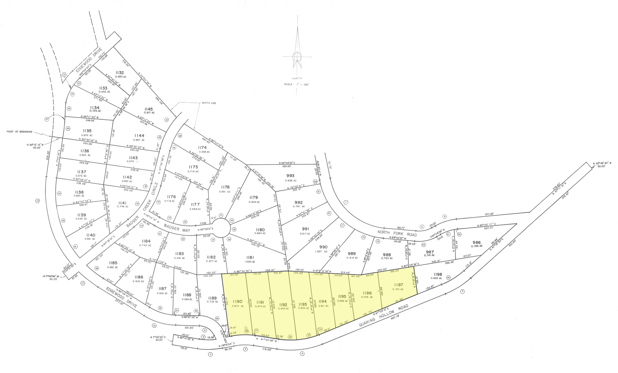 1197 E QUAKING HOLLOW RD Unit: 1197