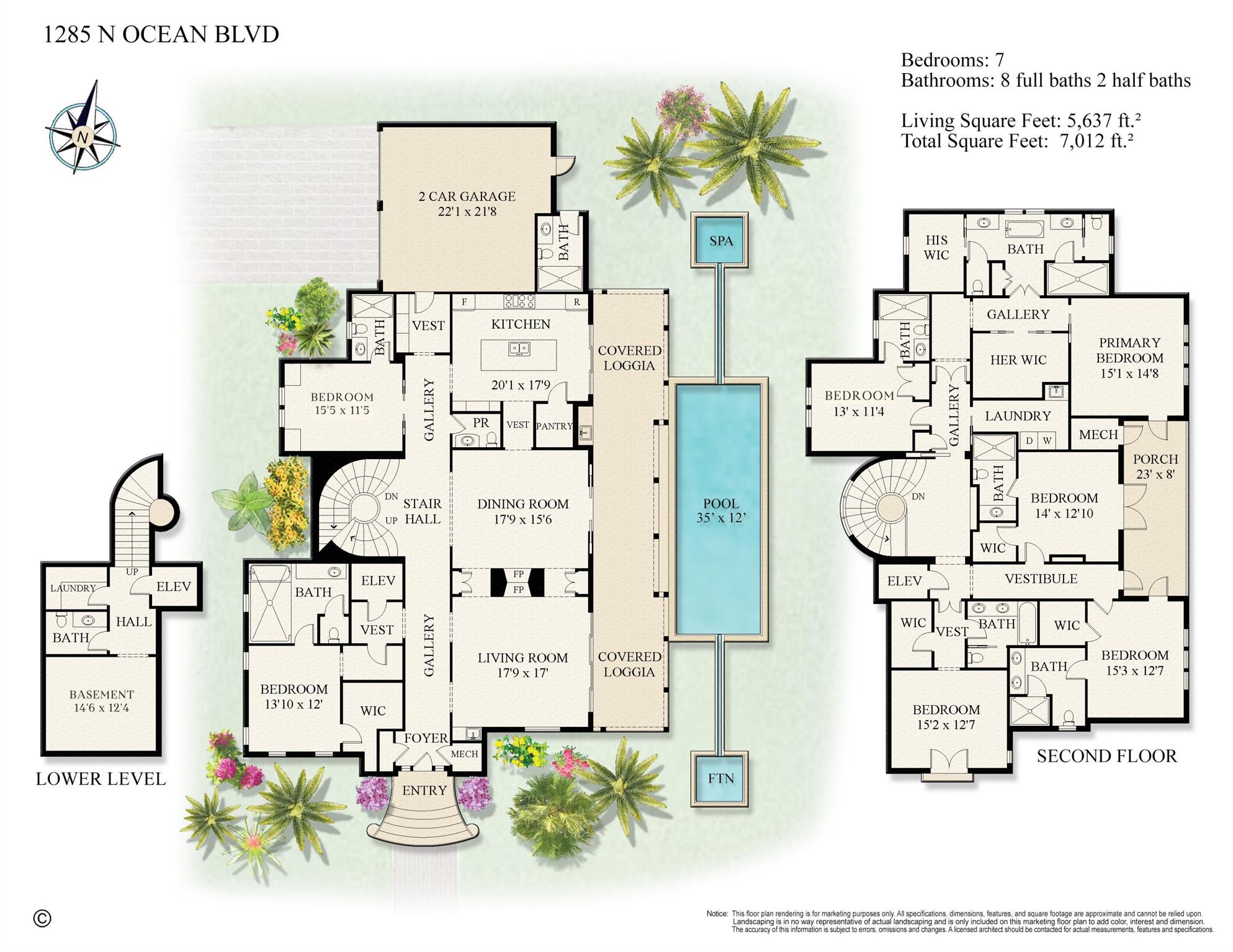 1285 N Ocean Boulevard