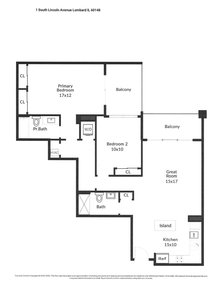 1 S Lincoln Avenue Unit: 301