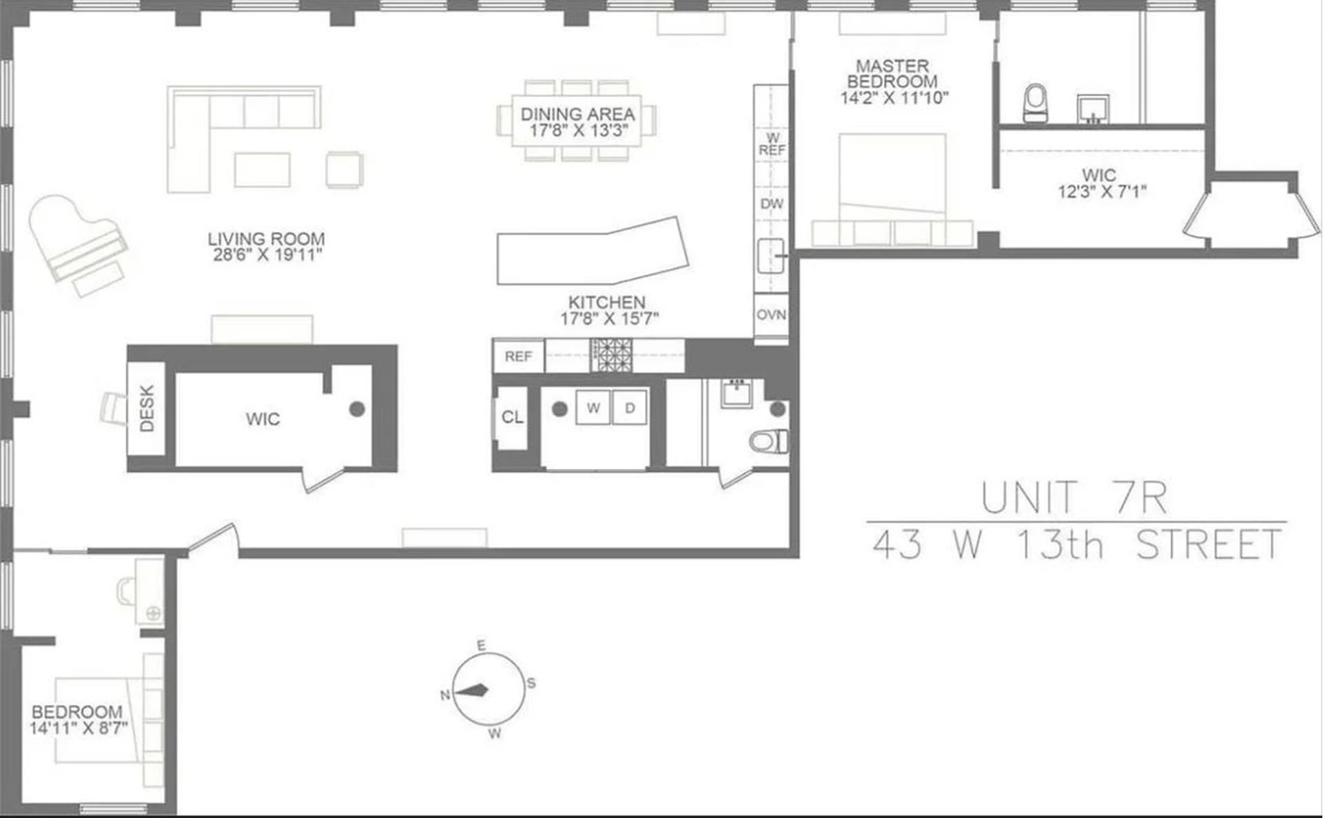 43 W 13TH Street 7R