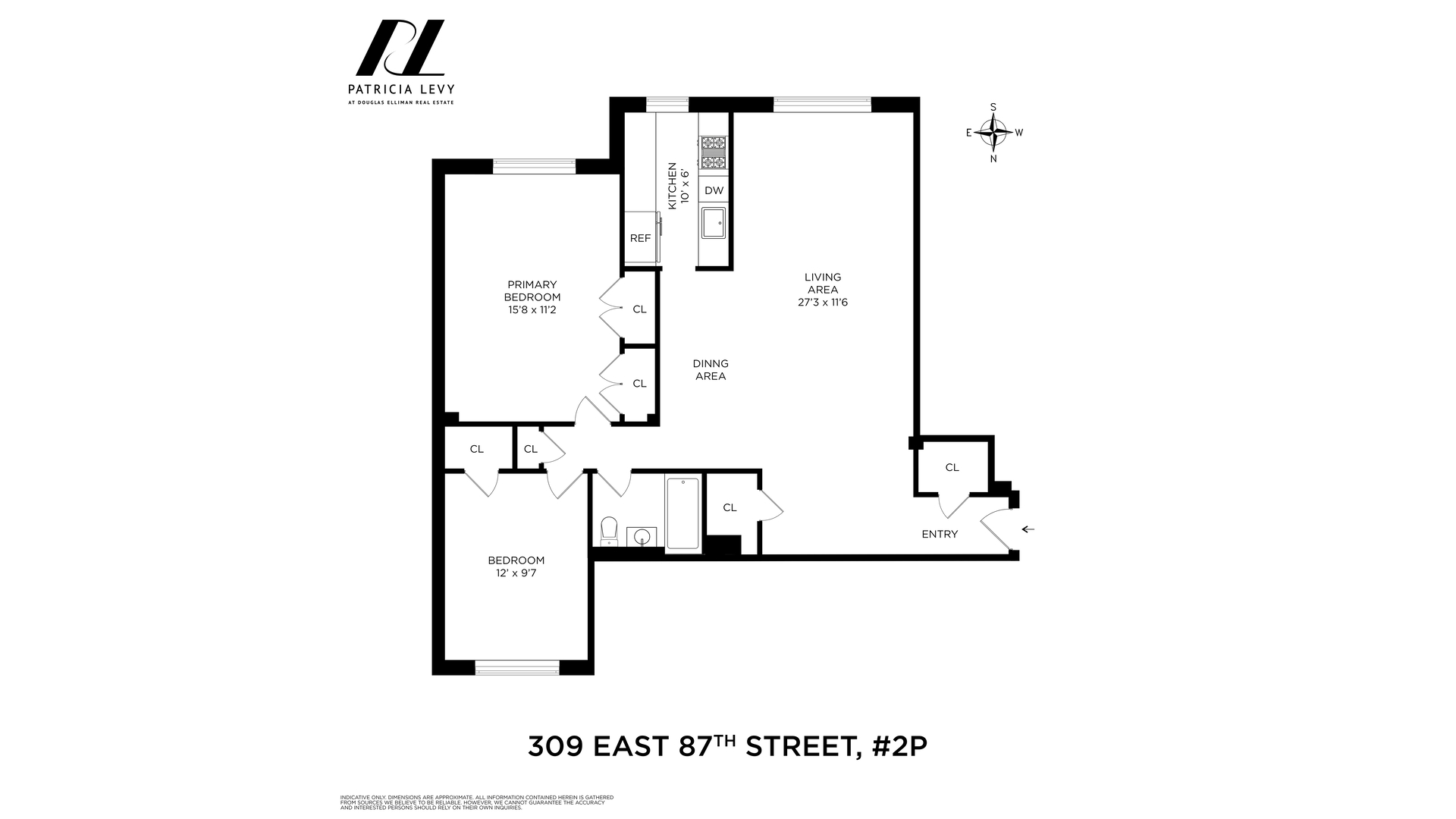 309 E 87TH Street 2P