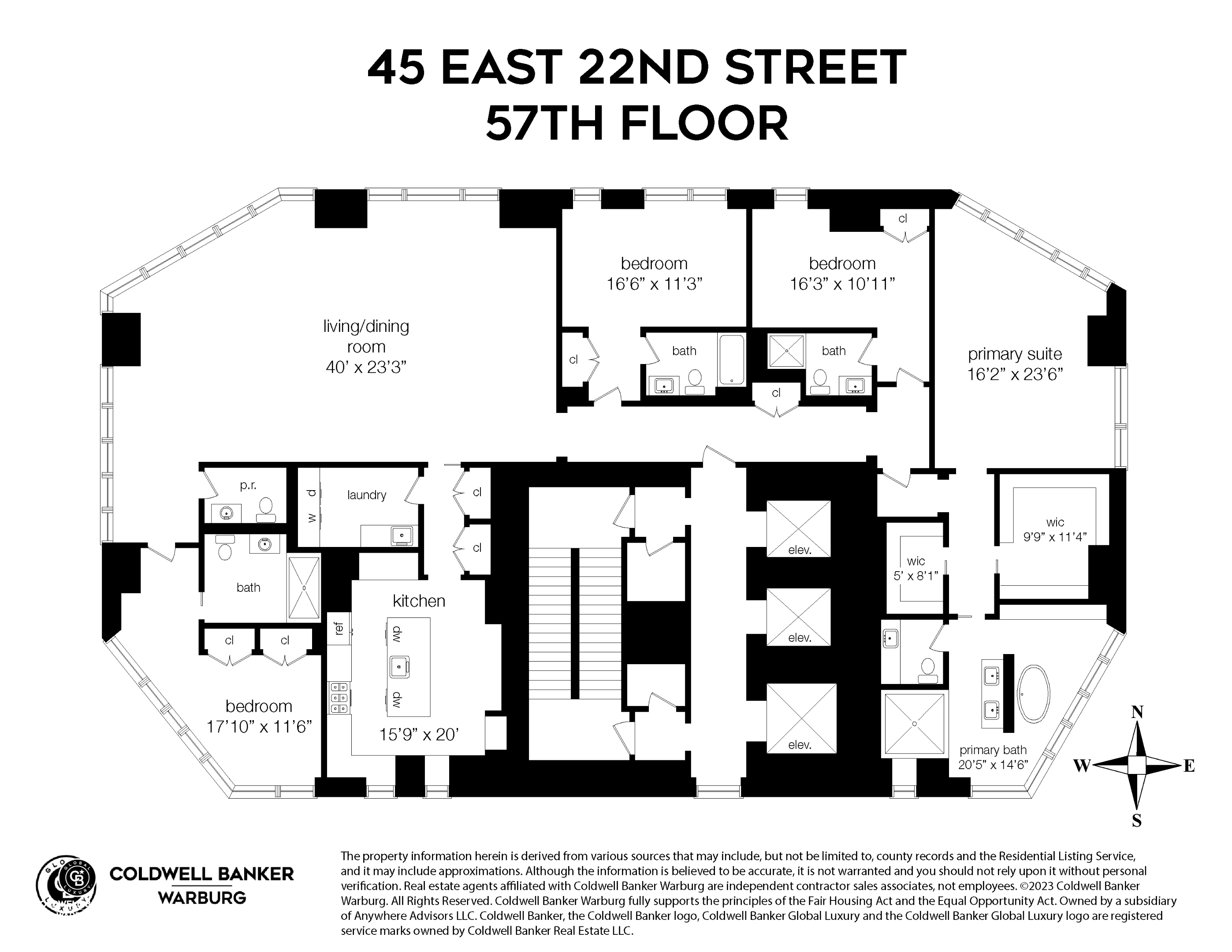 45 E 22ND Street 57THFLOOR