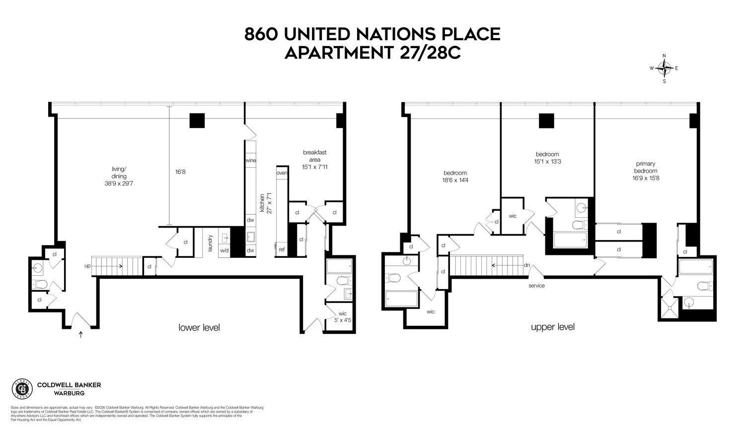 860 UNITED NATIONS Plaza 27/28C