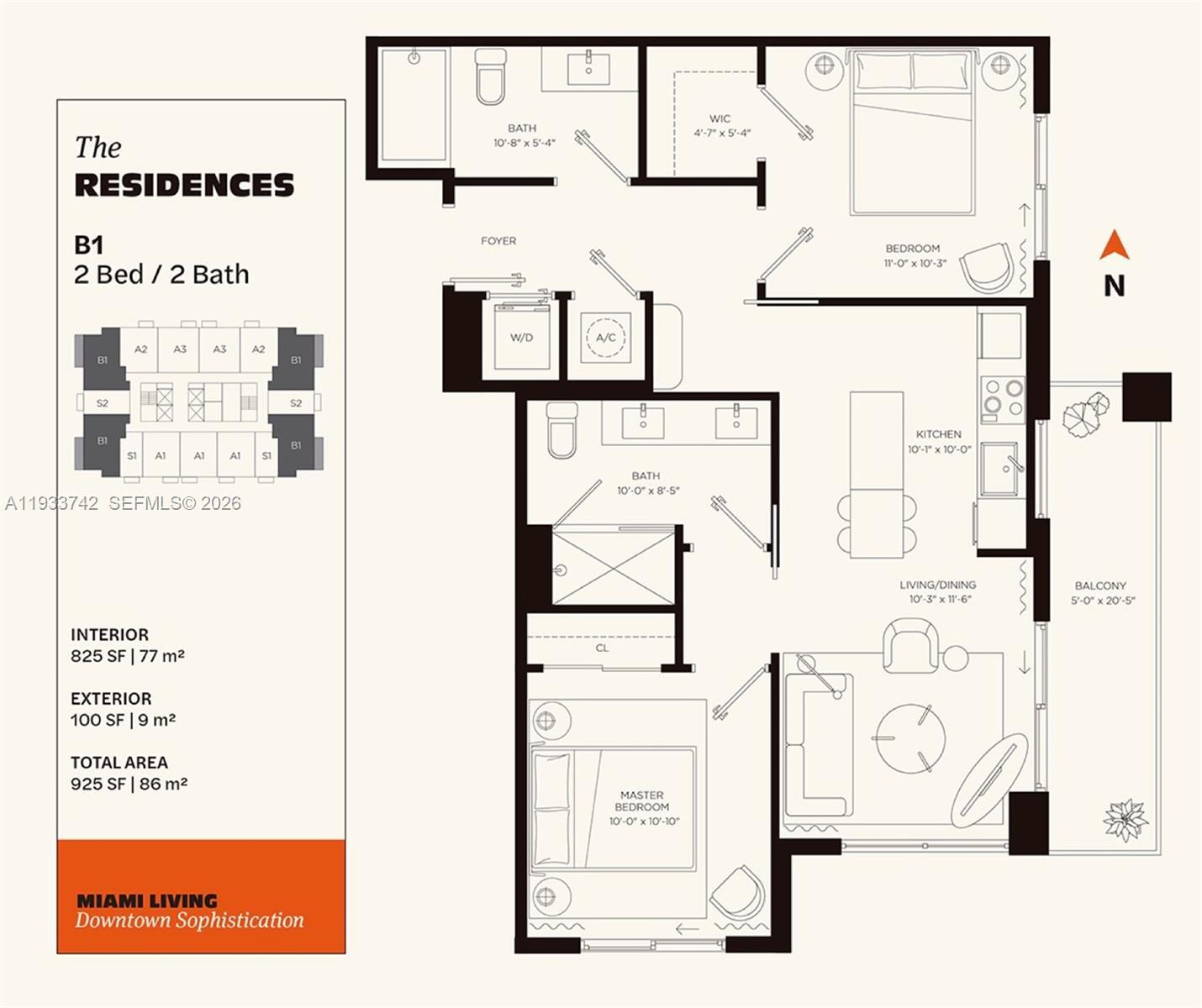 601 N MIAMI Avenue Unit: 2107
