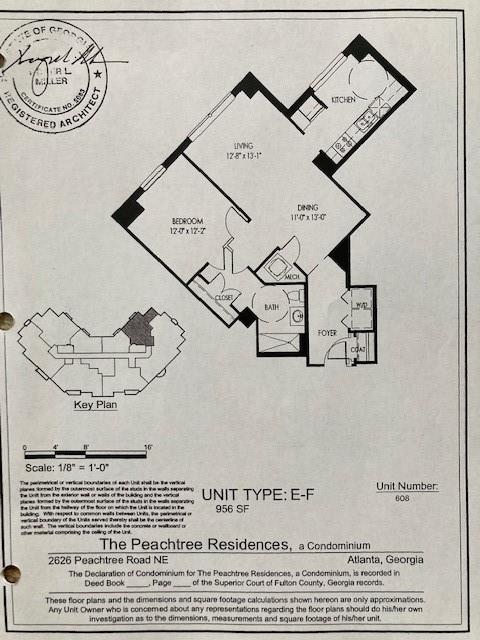 2626 Peachtree Road NW Unit 608