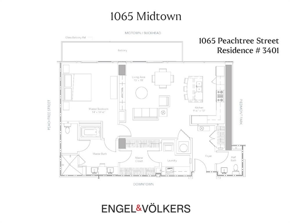 1065 Peachtree Street NE Unit 3401